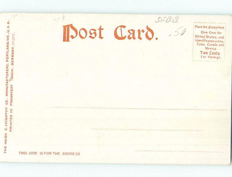 Pre-1907 LARGE WAVES AFTER THE STORM Daytona Florida FL A0867