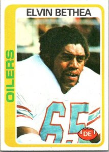 1978 Topps Football Card Elvin Bethea Green Bay Packers sk7335