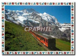 Modern Postcard Kleine Scheidegg 2061m Jungfraubahn