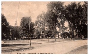 Connecticut  Thompson ,  Elliot and Lewis Residences