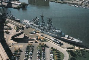 Buffalo & Erie County Naval Servicemans Ship Park US Postcard