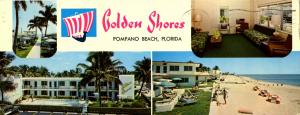 FL - Pompano Beach. Golden Shores Motel  (3.5 X 9). 