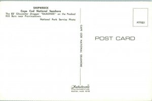 Cape Cod National Seashore '83 Gloucester Dragger Ramonde Provincetown Postcard