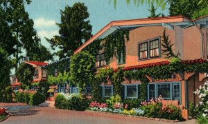 C.1910 Santa Maria Inn, Santa Maria, California Vintage Postcard P120