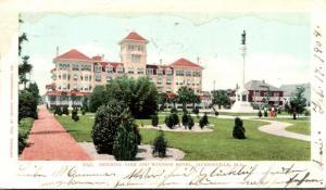 Florida Jacksonville Hemming Park and Windsor Hotel 1904