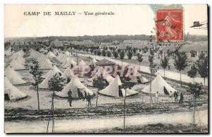 Old Postcard Militaria Camp of Mailly General view