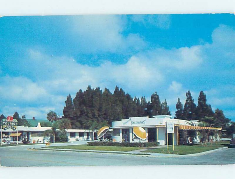 1950's BICKFORD TOURIST LODGE MOTEL & RESTAURANT Sarasota FL ho4411