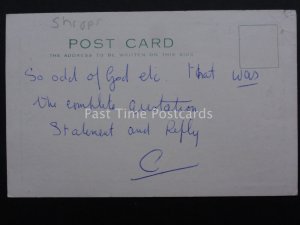 Shropshire MELVERLEY CHURCH - Old Postcard