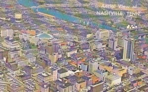 Aerial View Of Nashville Tennessee