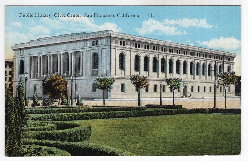 San Francisco, California, Public Library, Civic Center