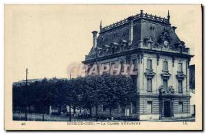 Old Postcard Bank Caisse d & # 39Epargne Rive de Gier
