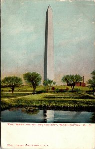 Vtg 1907 Washington Monument Washington DC Postcard