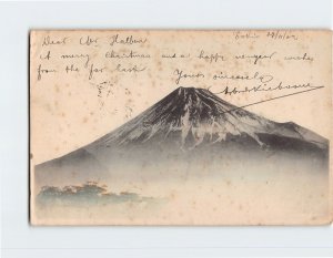 Postcard Mount Fuji Japan