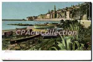 Old Postcard Menton