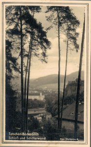 Czech Republic Tetschen Bodenbach Děčín Vintage RPPC 08.40