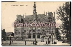 Postcard Old Versailles City Hall