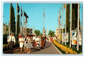 c1960's Disneyland Entrance To Tomorrowland Magic Kingdom Anaheim CA Postcard 