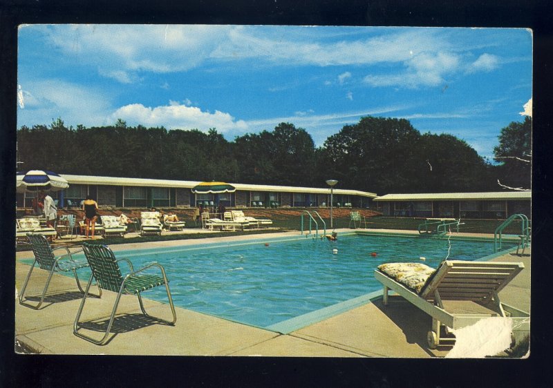 Rock Hill, Monticello, New York/NY Postcard, Holiday Mountain Motor Lodge, AAA