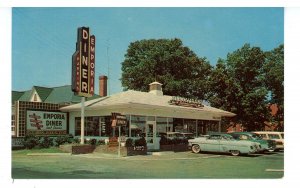 VA - Emporia. The New Emporia Diner on US Rt 301 ca 1950's