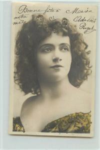 c1904 Hand-Colored Postcard; Cavelle Beautiful French Opera Singer, Reutlinger