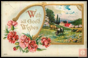 Best Wishes / Greetings (Embossed)