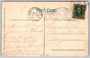 K26/ Pendleton Oregon Postcard c1910 Combined Harvest Scene Farm 400