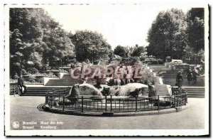 Old Postcard Brussels Mont des Arts