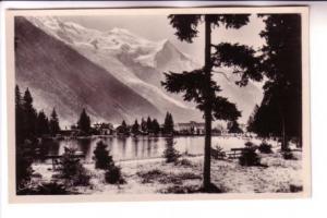 Real Photo, Town in Summer, Chamonix, France, CAP