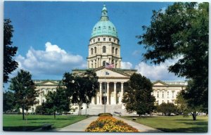 Postcard - The Kansas Capitol in Topeka, Kansas