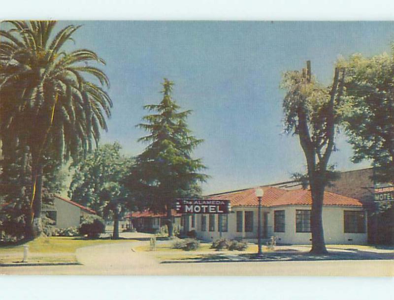 Unused 1950's ALAMEDA MOTEL San Jose California CA u1573-22