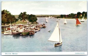 Postcard - Oulton Broad, England