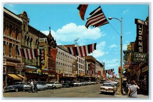 c1960's Sixteenth Street Lincoln Highway Cheyenne Wyoming WY Unposted Postcard