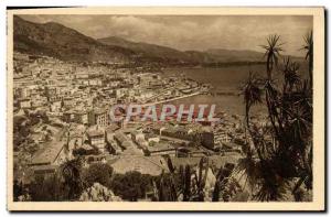 Old Postcard Monte Carlo Vue Generale