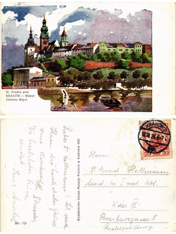 CPA AK KRAKOW Wawel Chateau royal POLAND (288587)