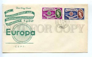 418997 UNITED KINGDOM 1960 year EUROPA CEPT First Day COVER