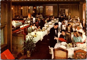 Interior, La Tour Restaurant, IN Nat'l Bank Tower, Indianapolis IN Postcard Q72