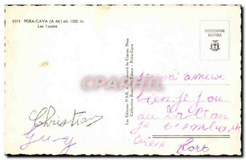 Old Postcard Piera Cava laces