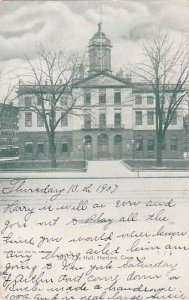 Connecticut Hartford City Hall 1907