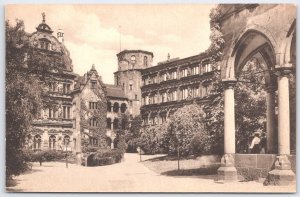 Vintage Heidelberg Schlossaltan Postcard by Edm. von König 1911