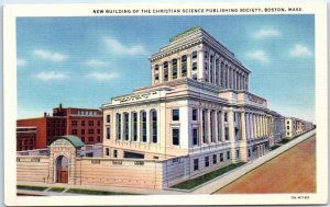 New Building Of The Christian Science Publishing Society - Boston, Massachusetts