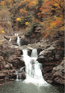 Lot283 three stairs fall at sandankyo valley  hiroshima japan