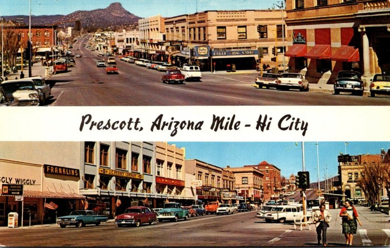 Arizona Prescott Gurley Street Looking East and West