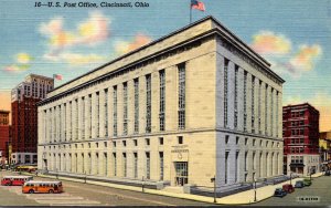 Ohio Cincinnati Post Office Curteich
