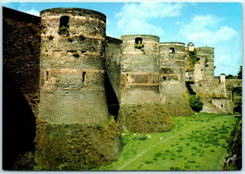 Postcard - Château d'Angers, France 