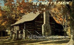 Old Matt's Cabin in Branson, Missouri