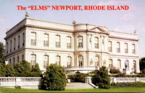 Rhode Island Newport The Elms Mansion