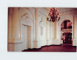 Postcard Hallway Independence Hall Philadelphia Pennsylvania USA