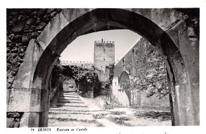 Entrada ao Castelo Portugal Post Card