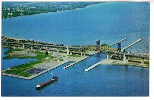 The Burlington Skyway, Hamilton, Ontario, Shipping Frieght