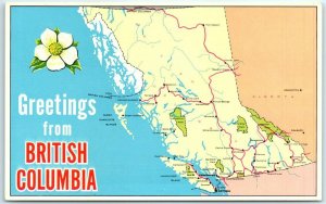 M-2222 The Greetings from British Columbia